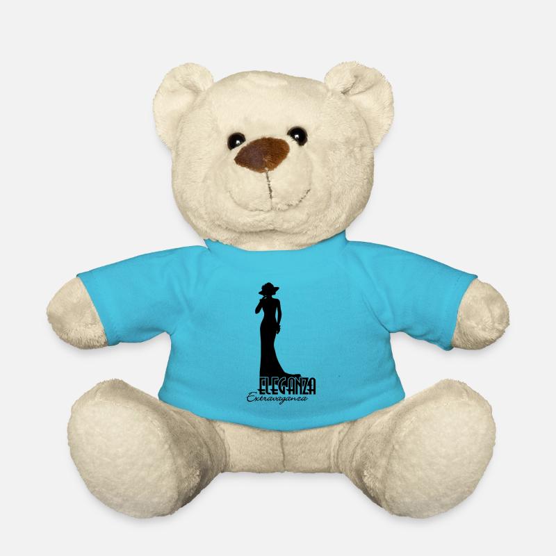 T-Shirt Eleganza Extravaganza RuPaul's Drag Race - Nounours - bleu outremer
