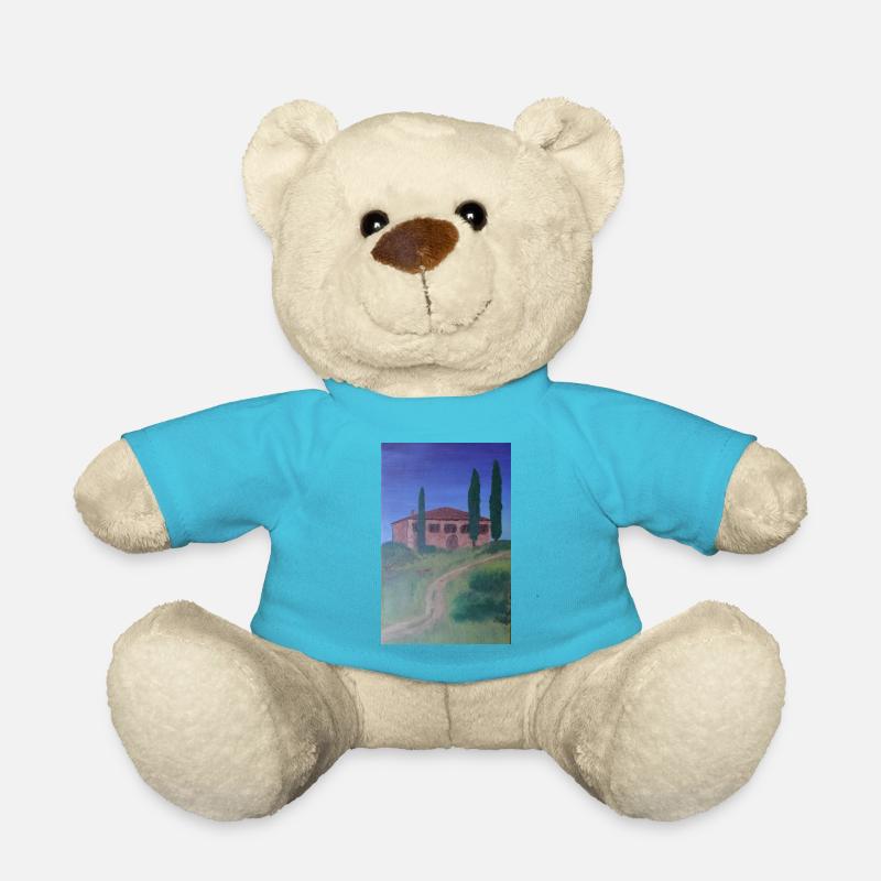 Acrylique Toscane - Nounours - bleu outremer
