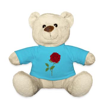 Roses - Nounours - bleu outremer - Devant