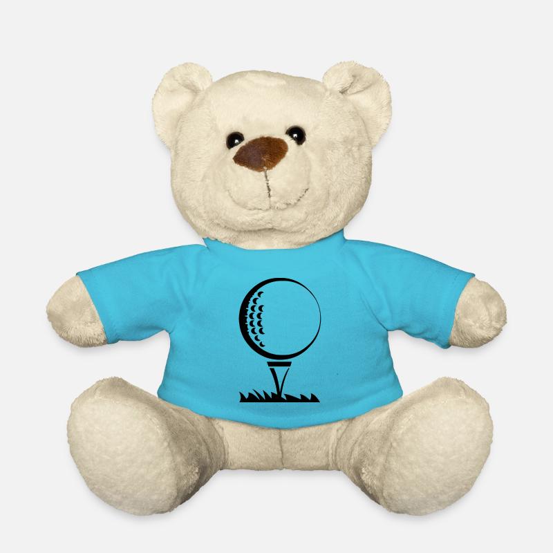 Balle de golf - Nounours - bleu outremer