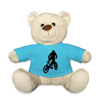 Downhill Mountainbike, Cross Mountainbiker BMX MTB - Teddy - Atollblau - Vorne