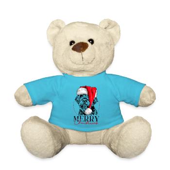 Santa KORTHALS GRIFFON Joyeux Noël Wilsigns - Nounours - bleu outremer - Devant