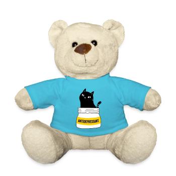 Antidepressant Cat - Teddy - Atollblau - Vorne