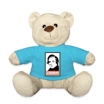 Robert Schumann - Teddy Bear - atoll blue - Front