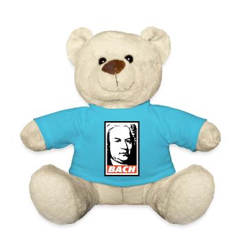 Bach - Teddy Bear - atoll blue - Front