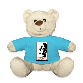 GANDHI - Teddy Bear - atoll blue - Front