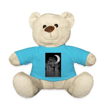 Mondschein - Teddy - Atollblau - Vorne