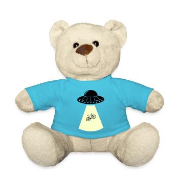 UFO Bicycle - Teddy Bear - atoll blue - Front