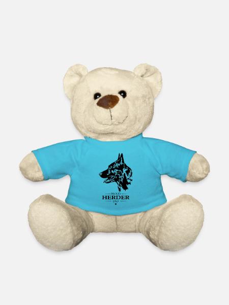 Herder Dad Hunde Hund Wilsigns - Teddy - Atollblau