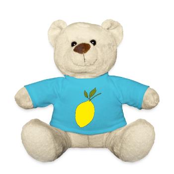 citron - Nounours - bleu outremer - Devant