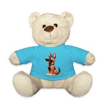 Malinois 11 - Teddy Bear - atoll blue - Front