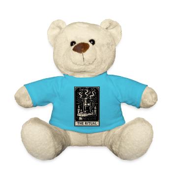 Das Ritual – Kaffee Tarot Altar Design - Teddy - Atollblau - Vorne
