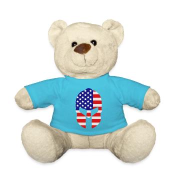 Spartanischer Helm USA - Teddy - Atollblau - Vorne