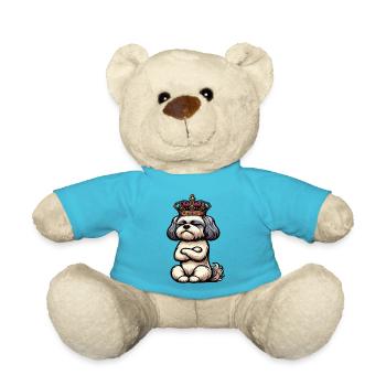Bolonka Bolonka Zwetna Bolonkabesitzer Bolonkas - Teddy - Atollblau - Vorne
