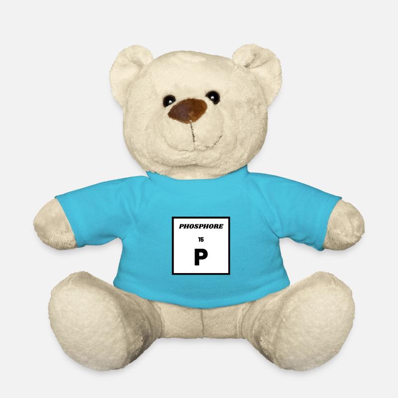 FOSFORO (P) - Elemento chimico 15 - Orsetto - blu atollo