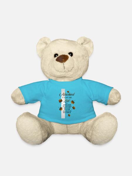 Abschied - Teddy - Atollblau