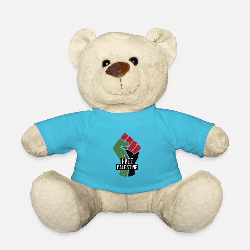 Free Palestine - Nounours - bleu outremer