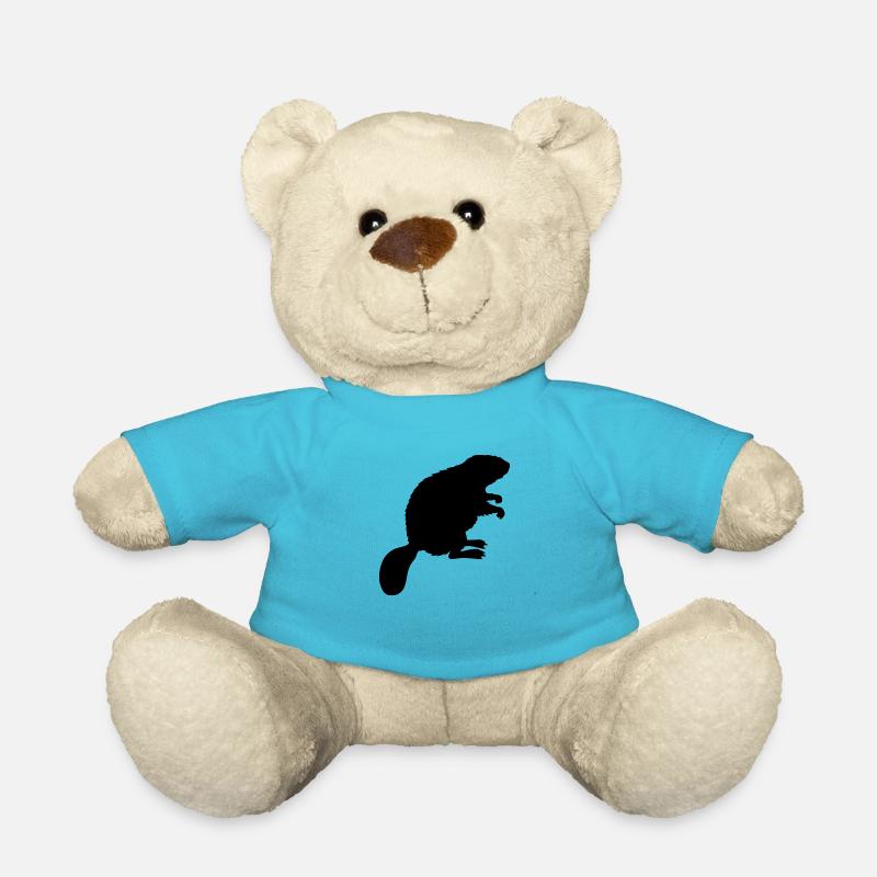 Biber - Teddy - Atollblau