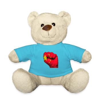 Fist China - Teddy Bear - atoll blue - Front