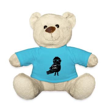 I m Cool Sayings Keep Cool - Teddy Bear - atoll blue - Front