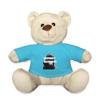Monkey Business - Gorilla - Teddy - Atollblau - Vorne