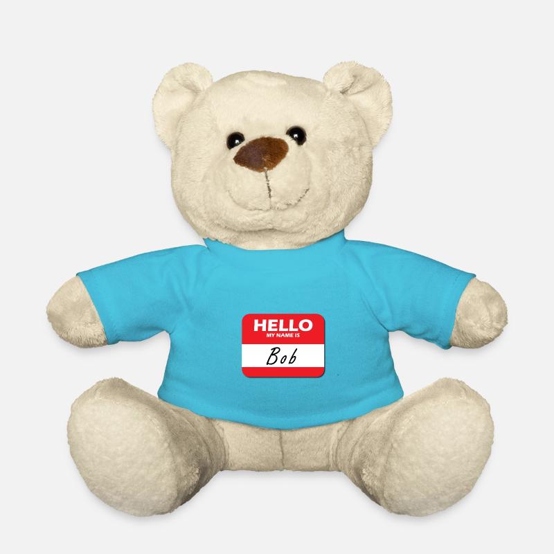 Hallo, mein Name ist Bob - Teddy - Atollblau