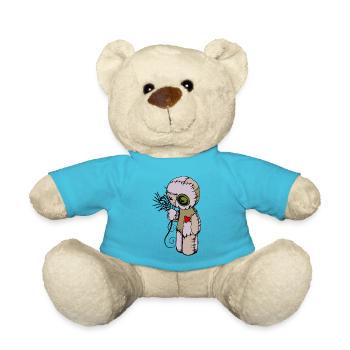 Voodoo-Puppe - Teddy - Atollblau - Vorne