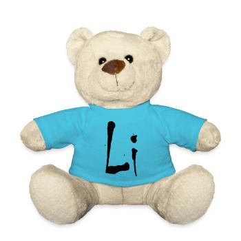 Li - Teddy Bear - atoll blue - Front