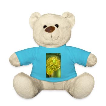 Fleur extraterrestre fantastique en fleurs sur une planète étrange - Nounours - bleu outremer - Devant