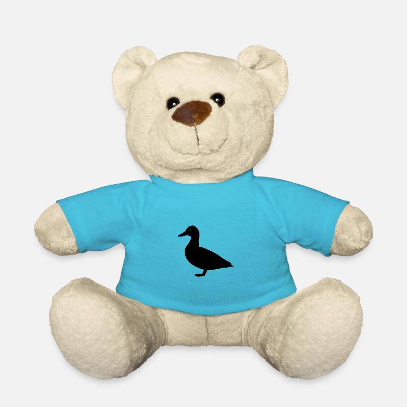 Ente - Teddy - Atollblau