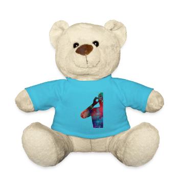 Schwimmersportkunst #swimmer #sport - Teddy - Atollblau - Vorne