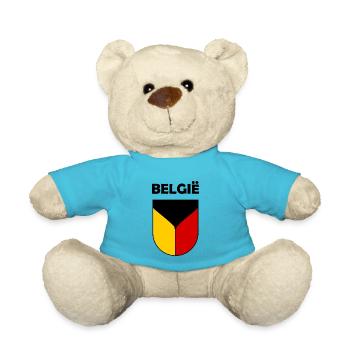Die Belgier - Teddy - Atollblau - Vorne