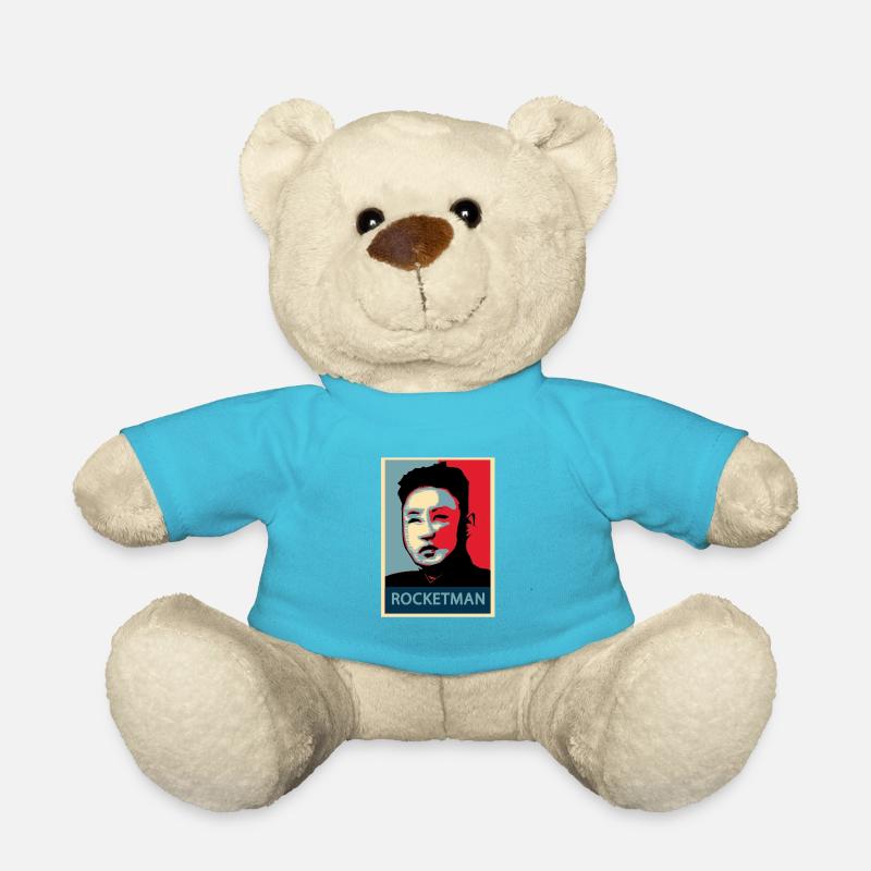 Rocketman - Kim jung un - Nounours - bleu outremer