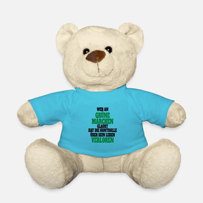 Witze Grüne Die Grünen Habeck Baerbock Partei - Teddy - Atollblau