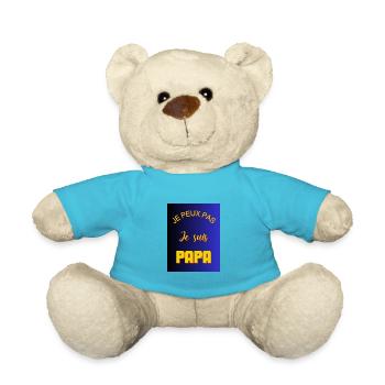ICH KANN NICHT, ICH BIN EIN VATER - Teddy - Atollblau - Vorne