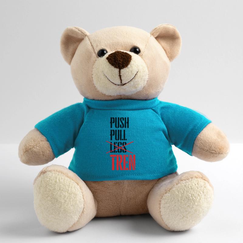 Push Pull Tren Teddy Bear