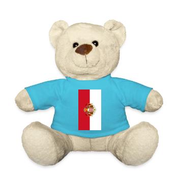 Telefongeschäft der Flagge von Monaco - Teddy - Atollblau - Vorne