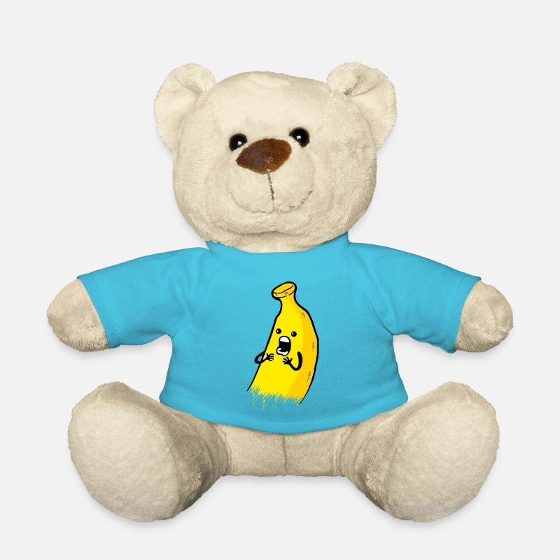 Banane funky - Nounours - bleu outremer