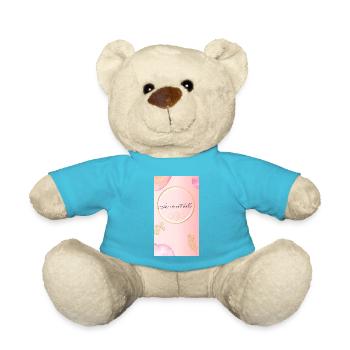 La vie est belle - Design Print - Nounours - bleu outremer - Devant