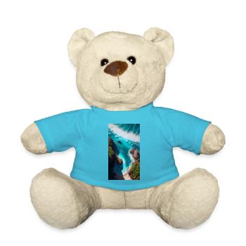 Ocean - Teddy Bear - atoll blue - Front
