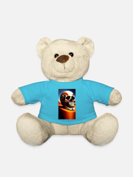 Mexiko Schädel - Teddy - Atollblau
