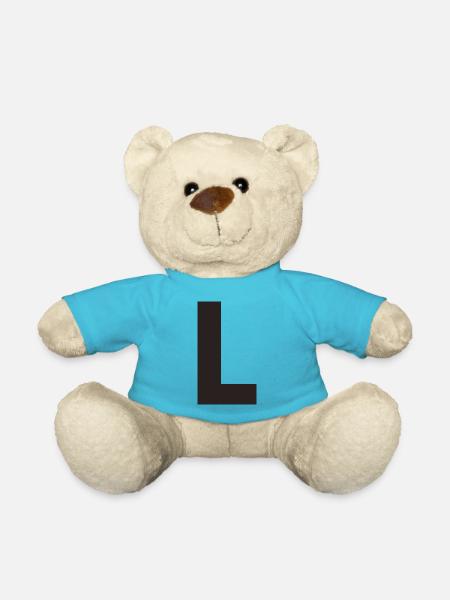L - Teddy Bear - atoll blue