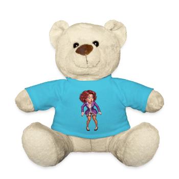 Tanzende Königin - Teddy - Atollblau - Vorne