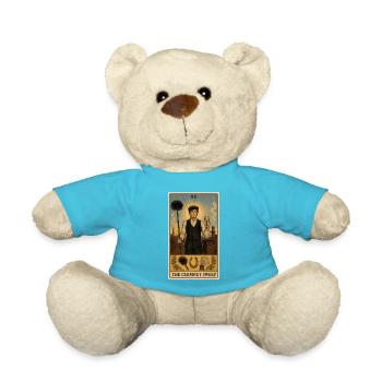 Schornsteinfeger | Glücksbringer Tarot - Teddy - Atollblau - Vorne