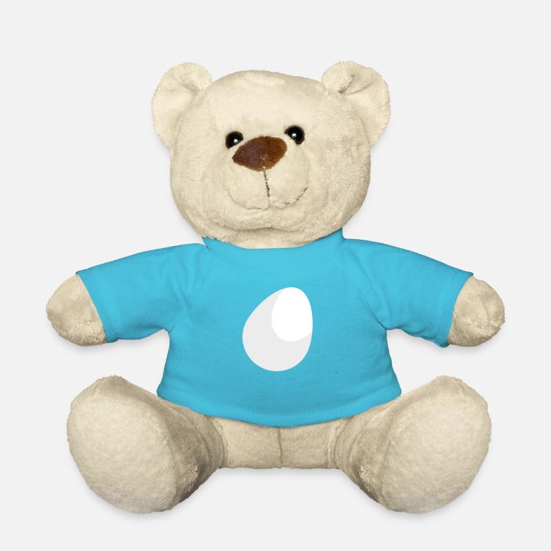 EGG - Teddy Bear - atoll blue