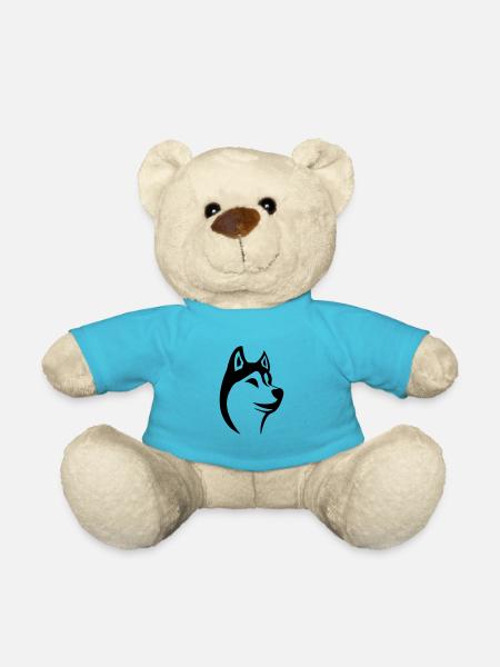 Husky - Nounours - bleu outremer
