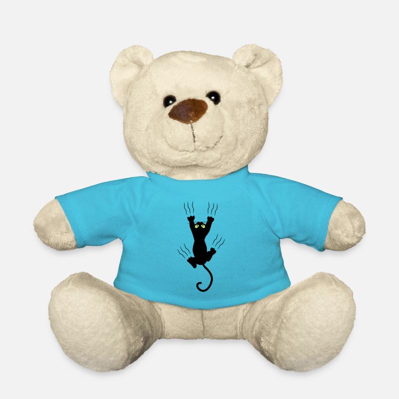 BAD BLACK CAT - Teddy - Atollblau