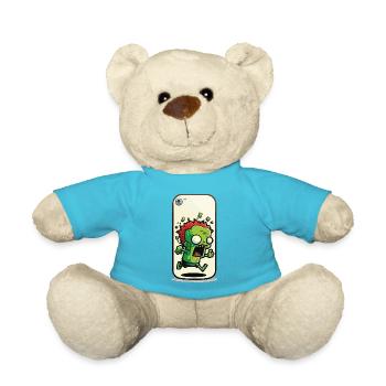 Connected 24/7 - Teddy Bear - atoll blue - Front