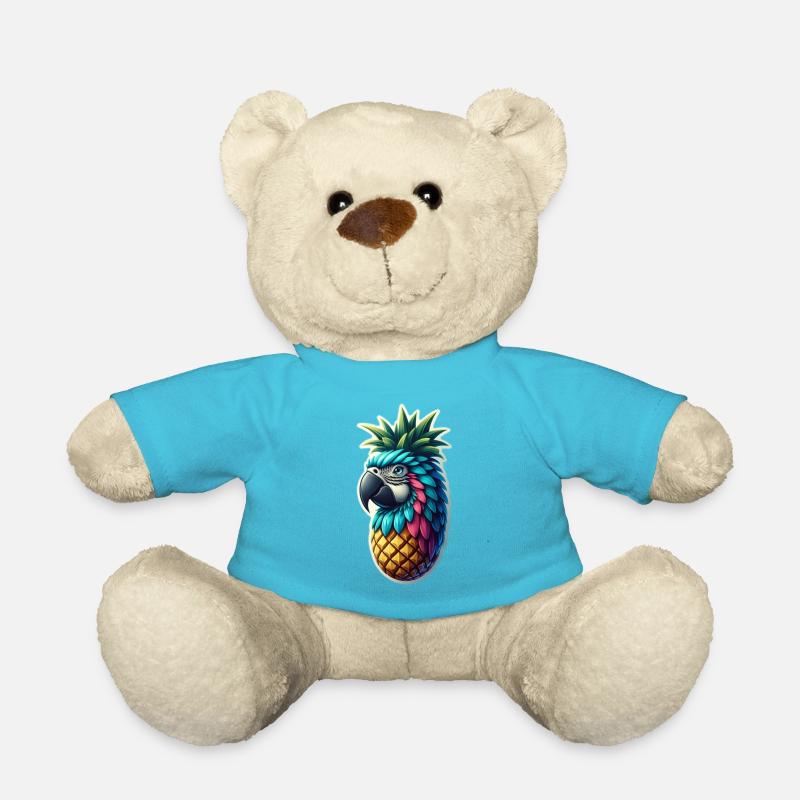 Ananas-Papagei - Teddy - Atollblau