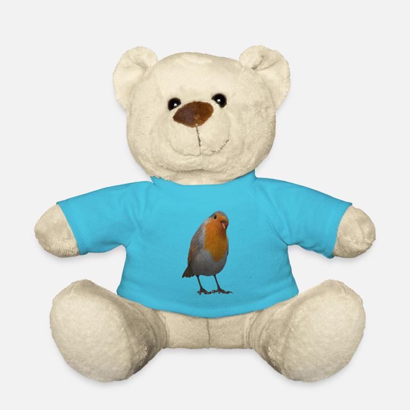Rotkehlchen Design - Teddy - Atollblau